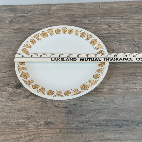 Vintage Golden Butterfly Corelle 7 piece place setting - Picture 4 of 9